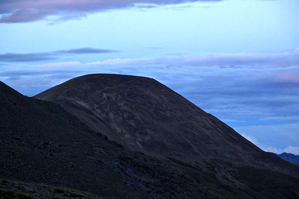 Sheep Mountain late evening