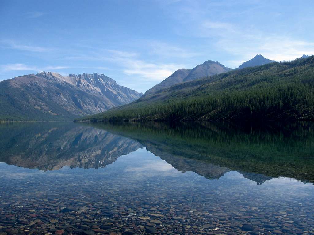 Kintla Lake & Long Knife Peak