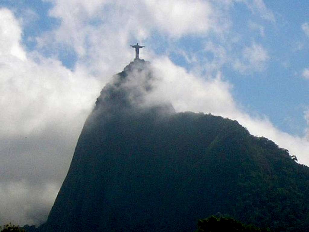 Corcovado from Urca district....