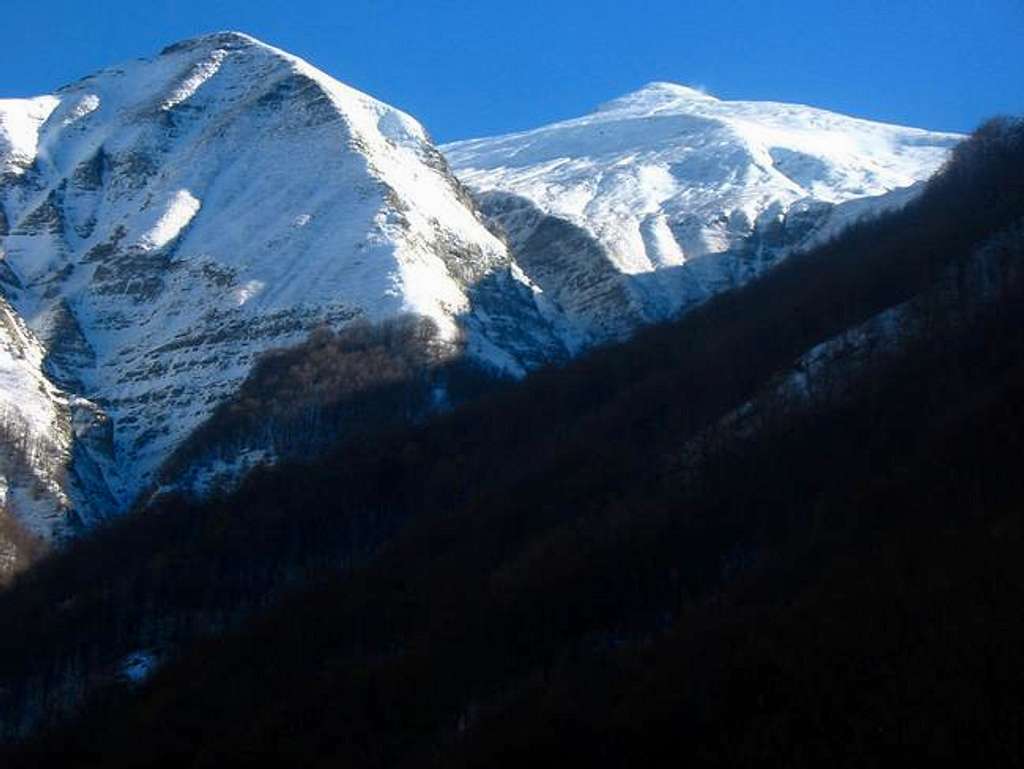 Monte Gorzano, seen from the...