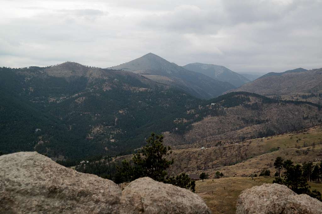 View West from Bald Mountain Slopes