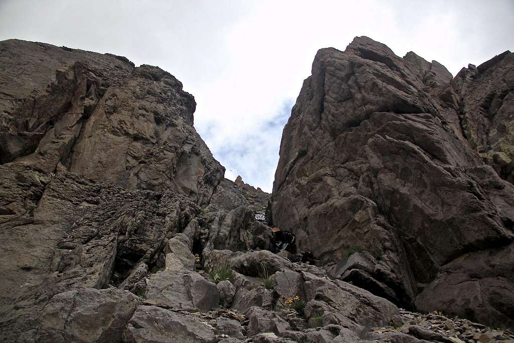 3rd class gully south face
