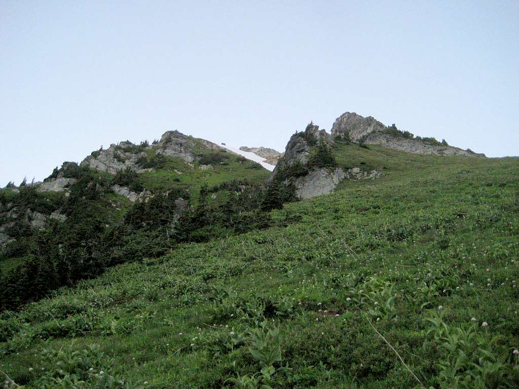 Helmet Butte from east at 6800'