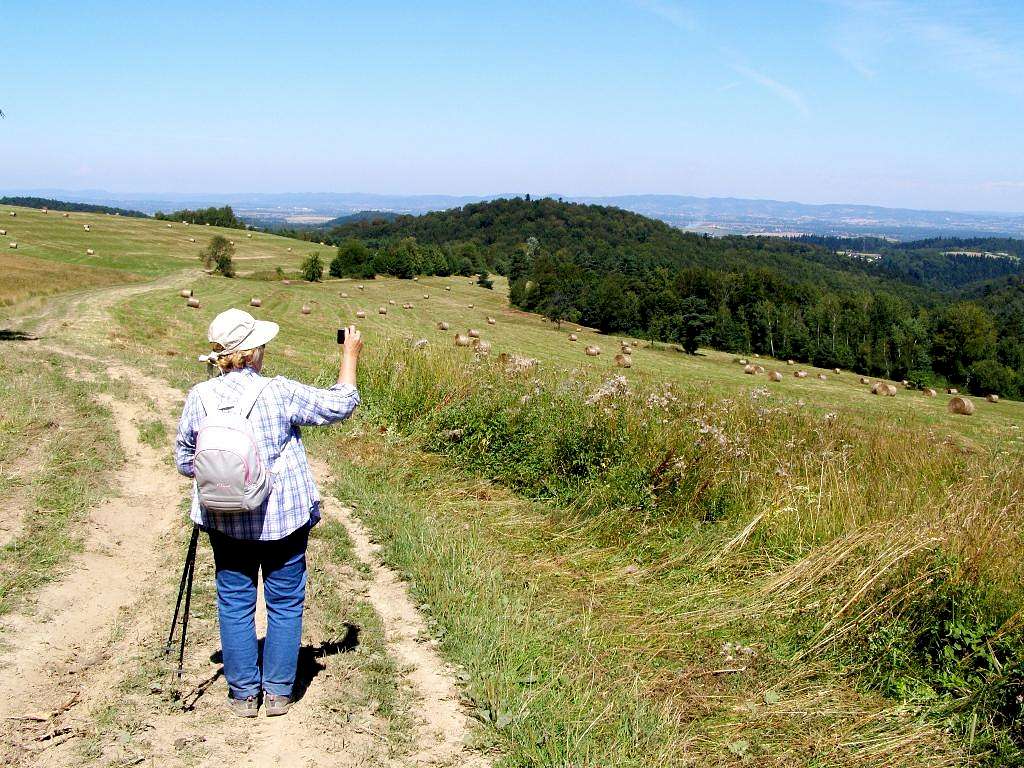 View from slope of Mount Przymiarki