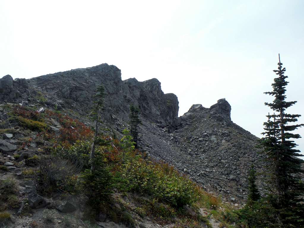 Juniper Peak summit ridge