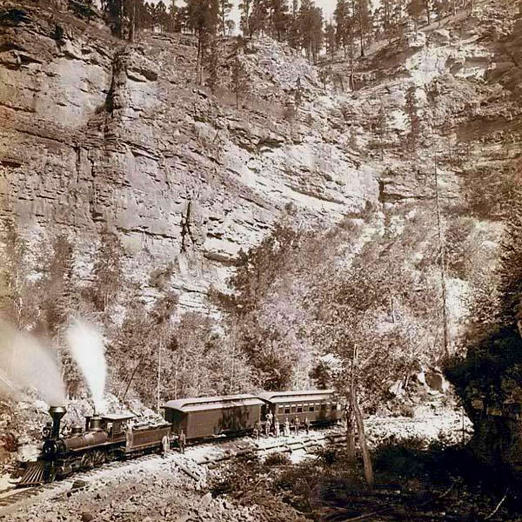 Elk Creek Canyon 1890