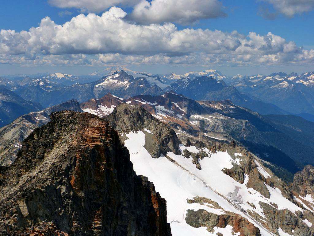 Red Mountain and Cosho from Kimtah