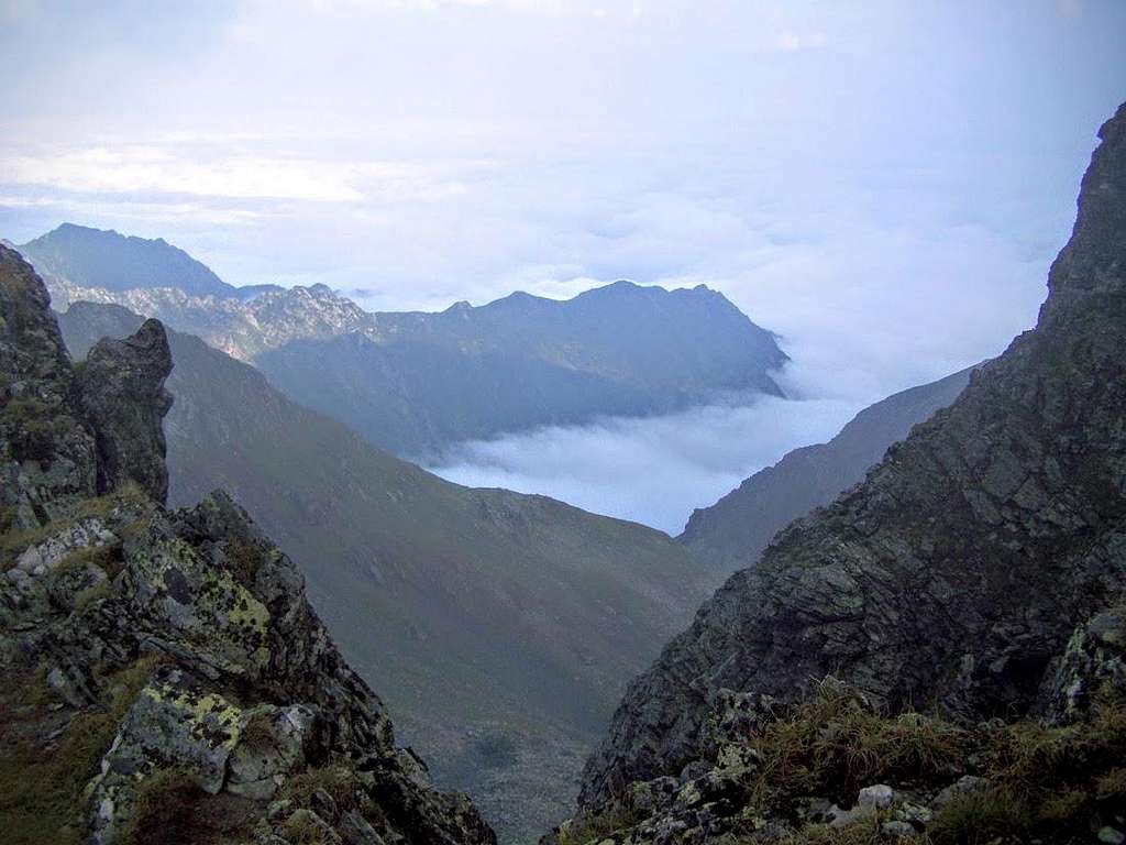 View from Vânătarea lui Buteanu