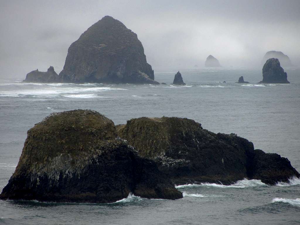 Haystack from Ecola Point