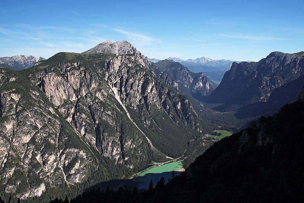 The view on Lago di Landro / Duerrensee