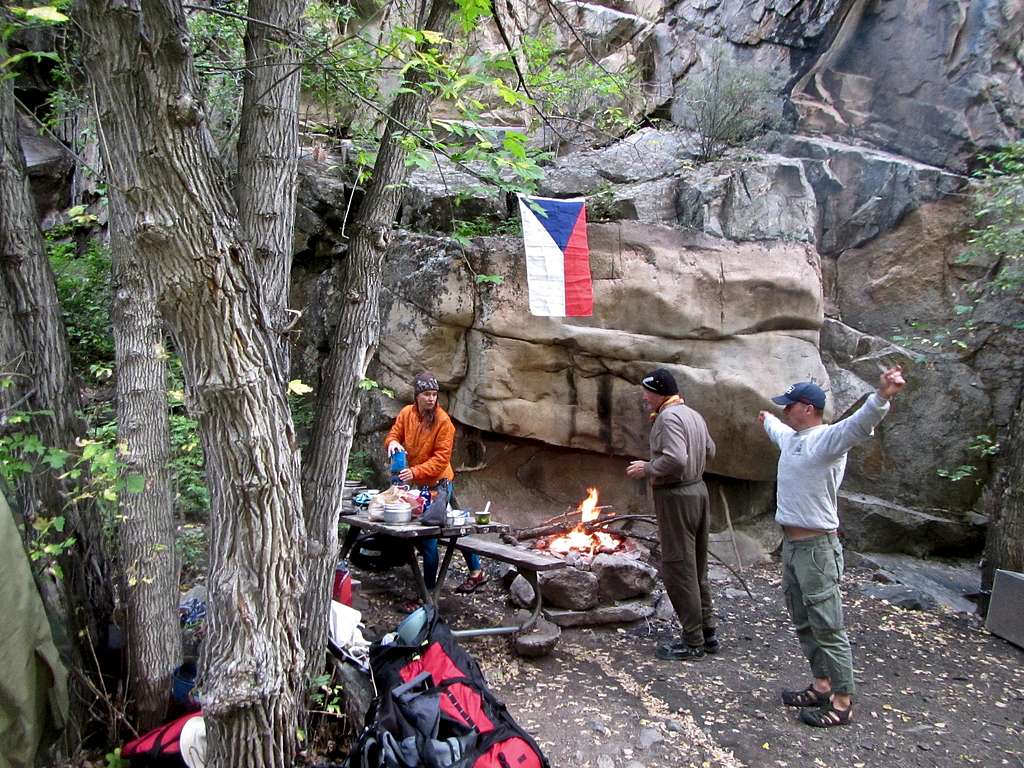 Camping at Curecanti Creek Trail