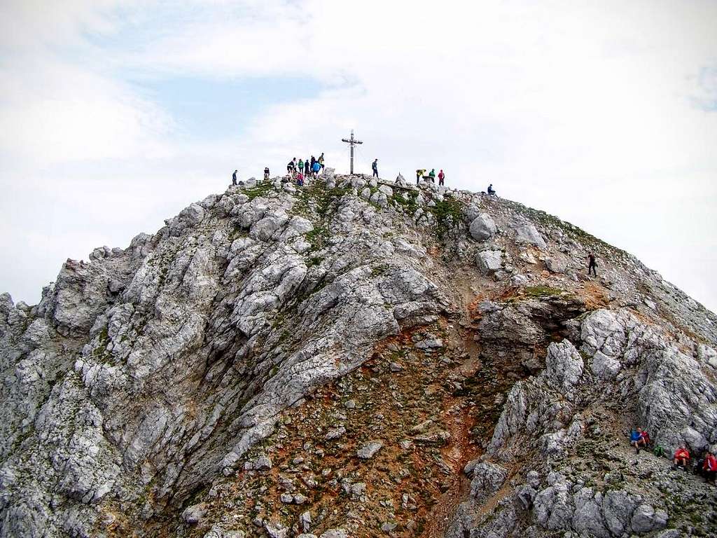 The summit of Storžič