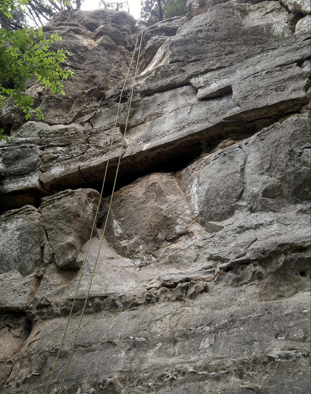 Thin Crack (5.6) and Stand Off (5.8)