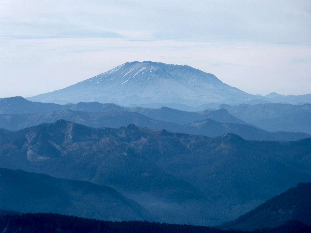 Mount Saint Helens from Old Snowy