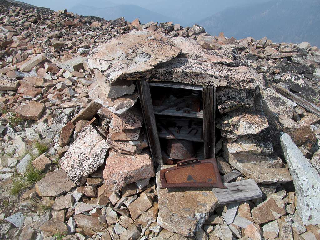 fridge(?) on Piquett summit?