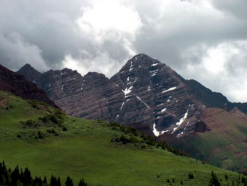 South Maroon Peak and the...