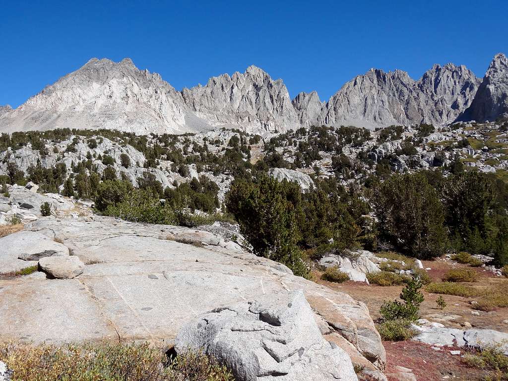 The Palisades from The JMT