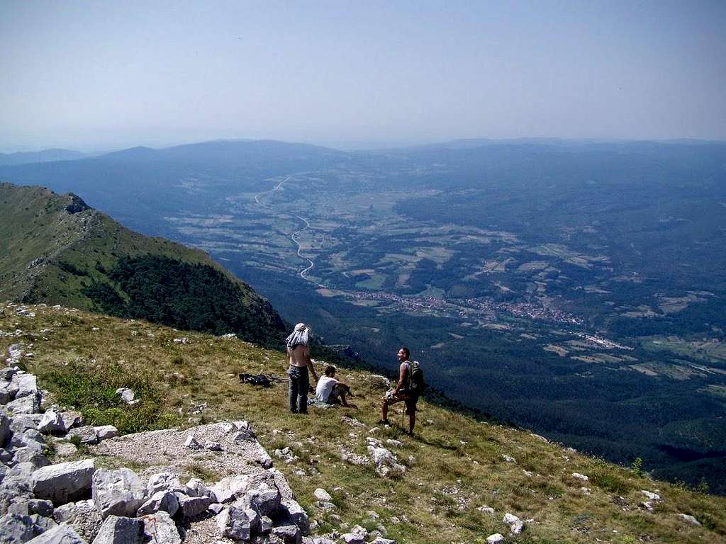 View from Šiljak