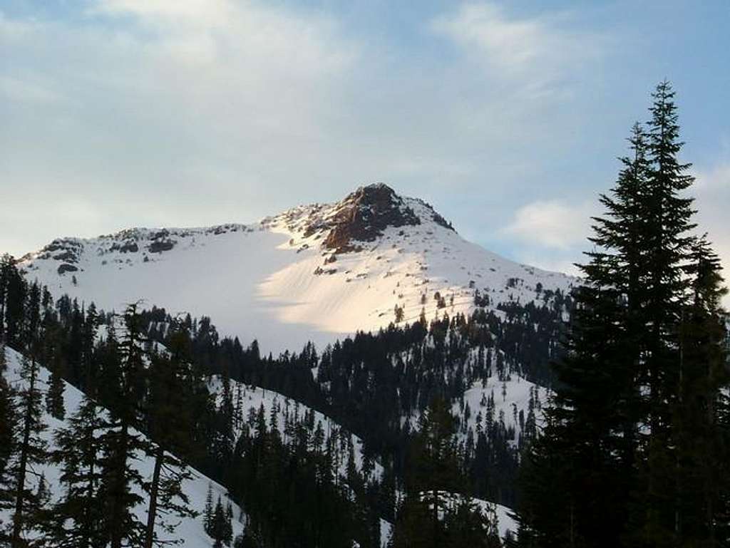 Mt. Diller at near sunset...