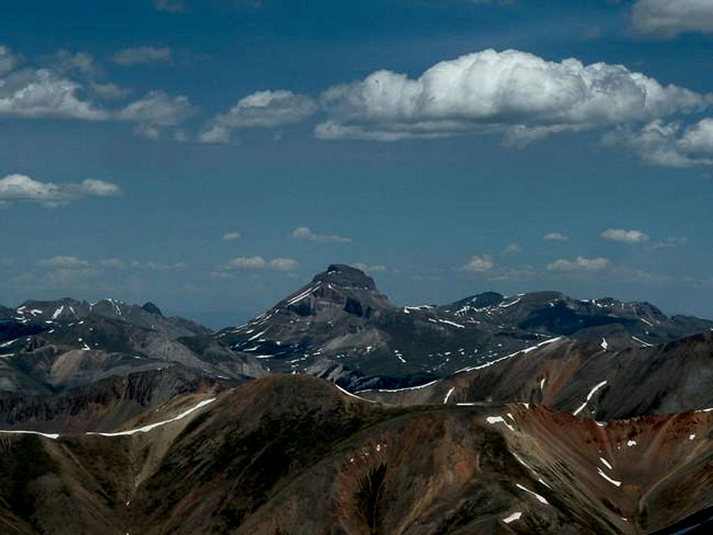 Ucompahgre from summit of...