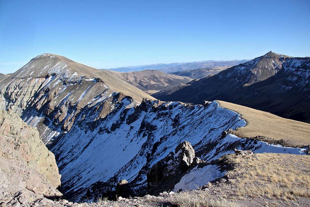 Carson west ridge from Tundra Top