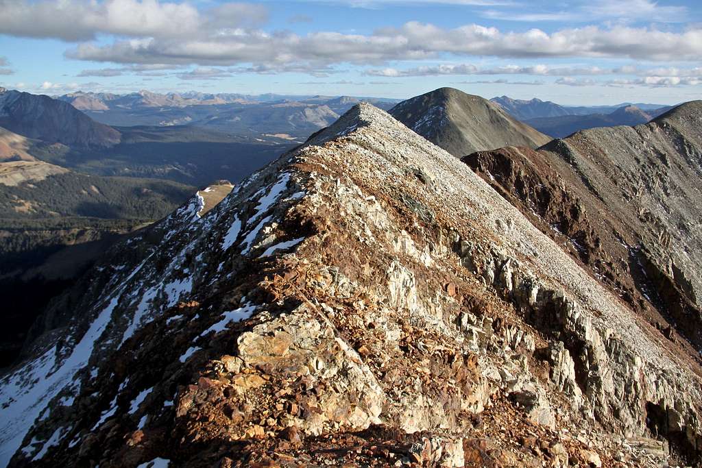 East Ridge of Middle Peak