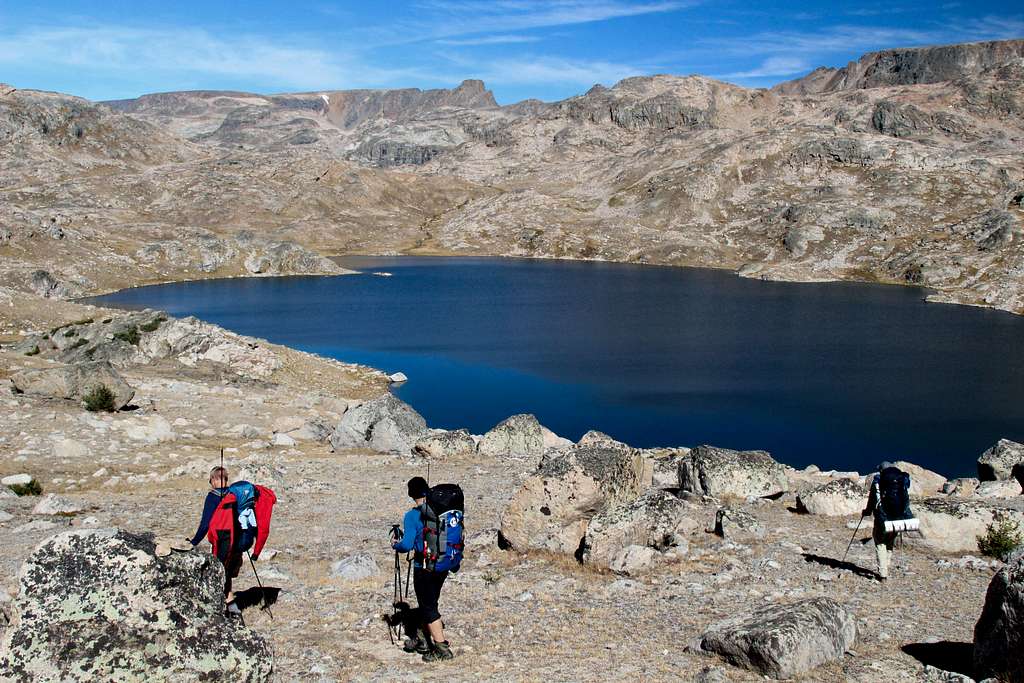 Hiking in The Beartooth Wilderness