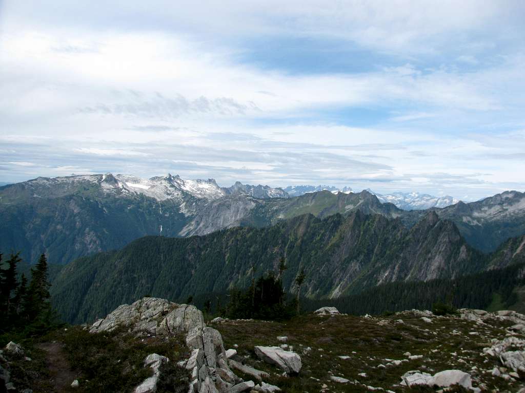 Trail Views on the Descent