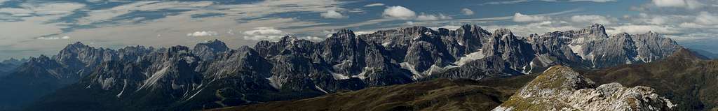 Dolomites View from Porze