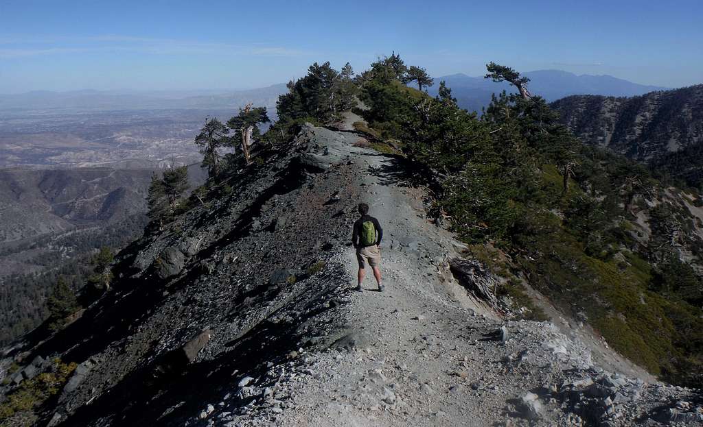 Josh on Devils's Backbone