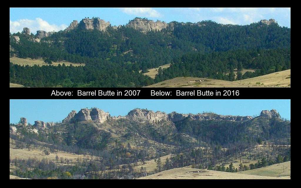 Barrel Butte Comparisons