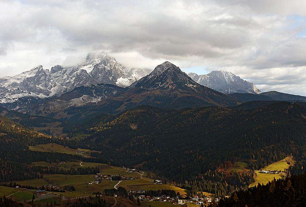 Gerzkopf descent - towards Dachstein