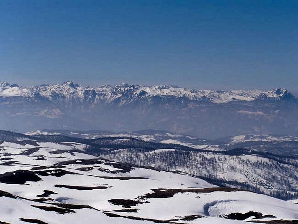 Mountain Prenj from Hranisava...