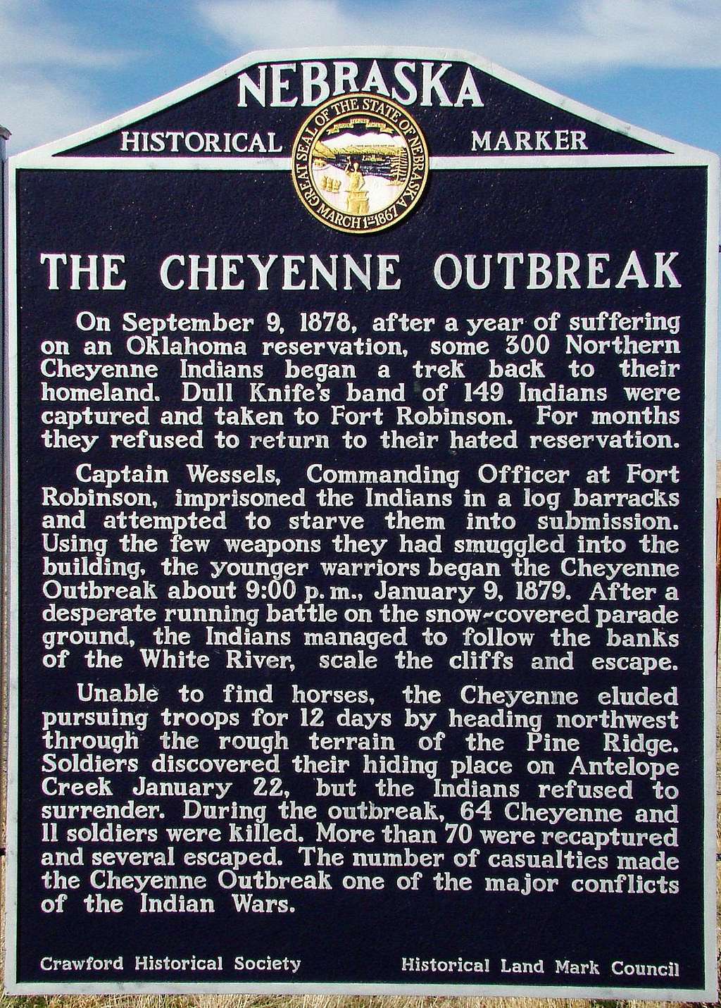 Cheyenne Outbreak
