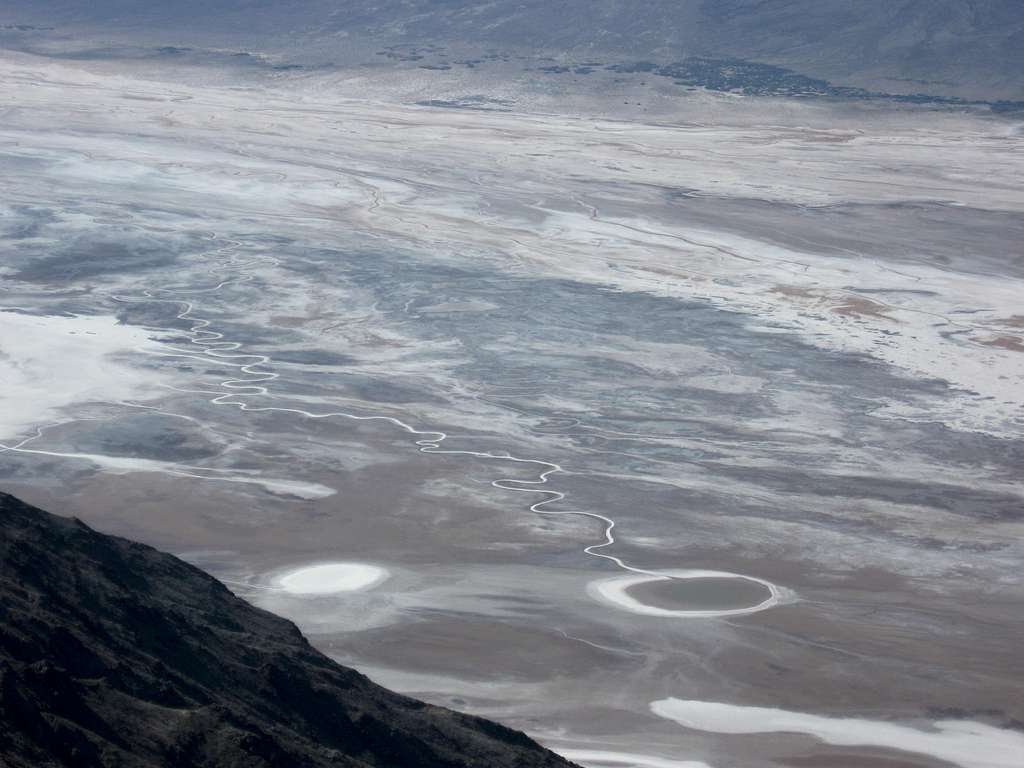 Water and Salt at Badwater Basin