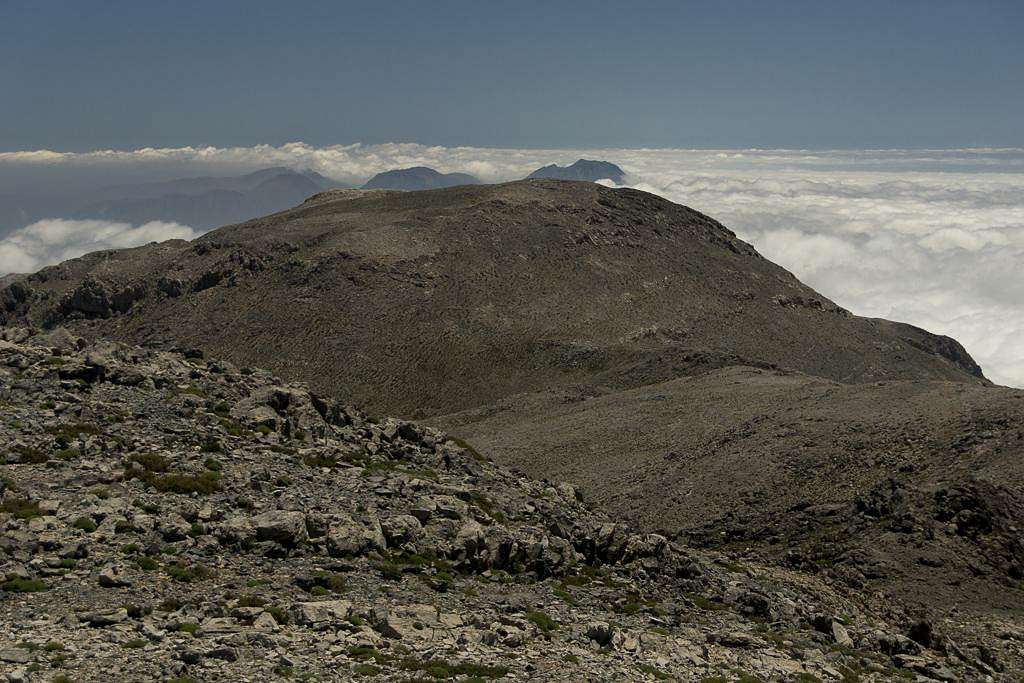 Lazaros, third highest summit of the Dikti Range