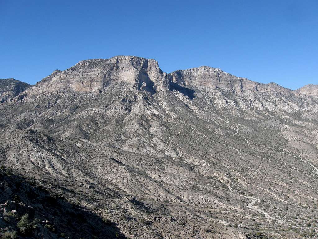 South Face of La Madre Mountain