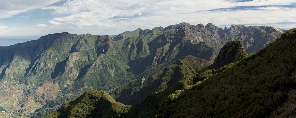 Madeira's central range