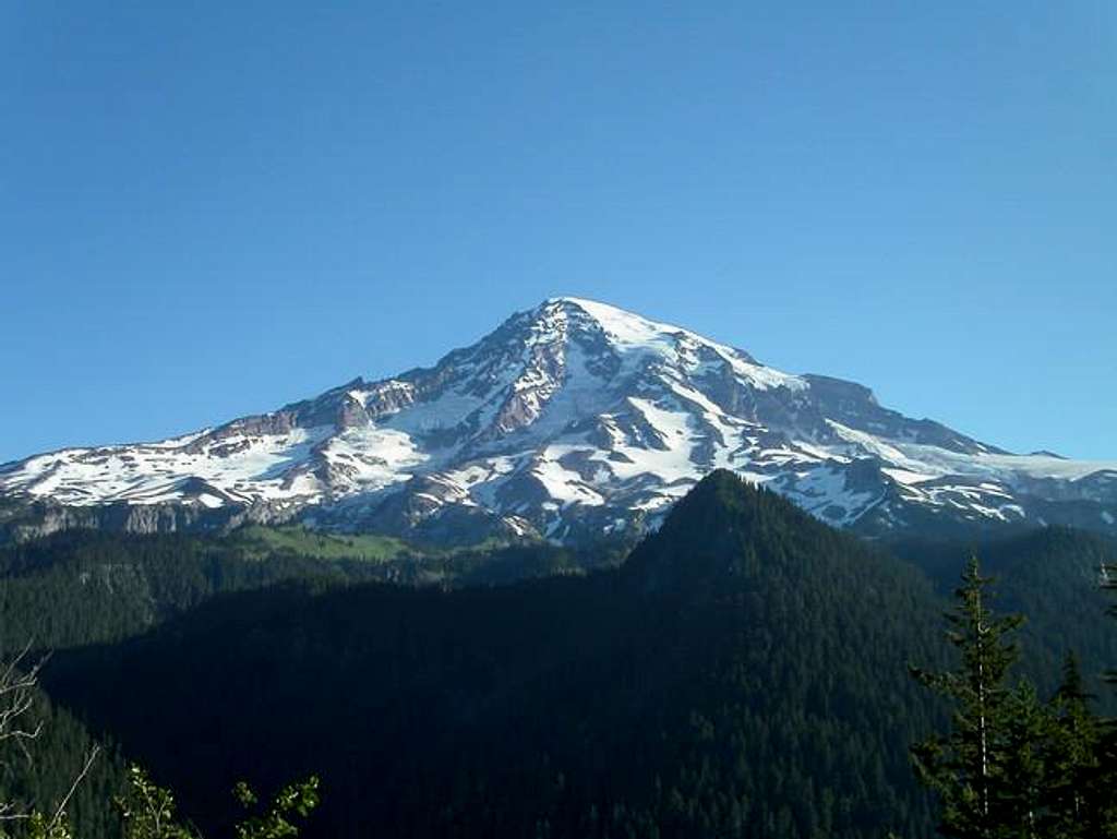 Mt. Rainier from the road to...