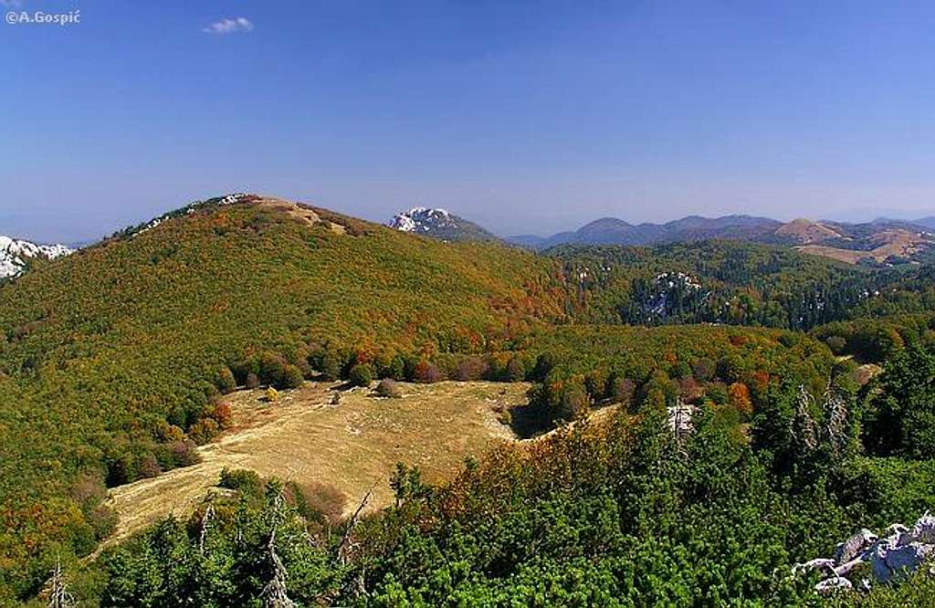 View from Seravski Vrh...