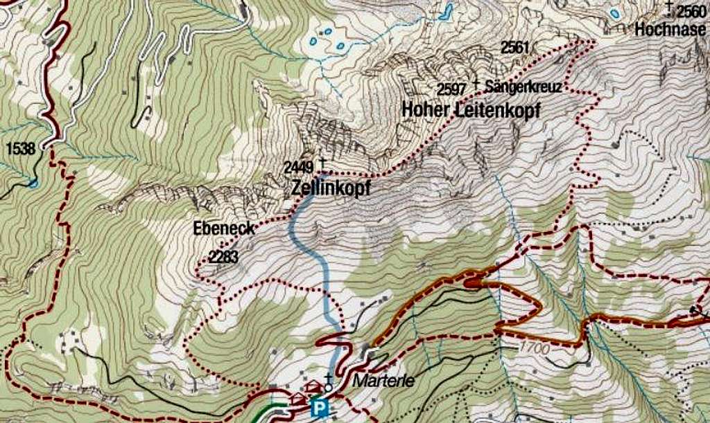 Leitenkopf map