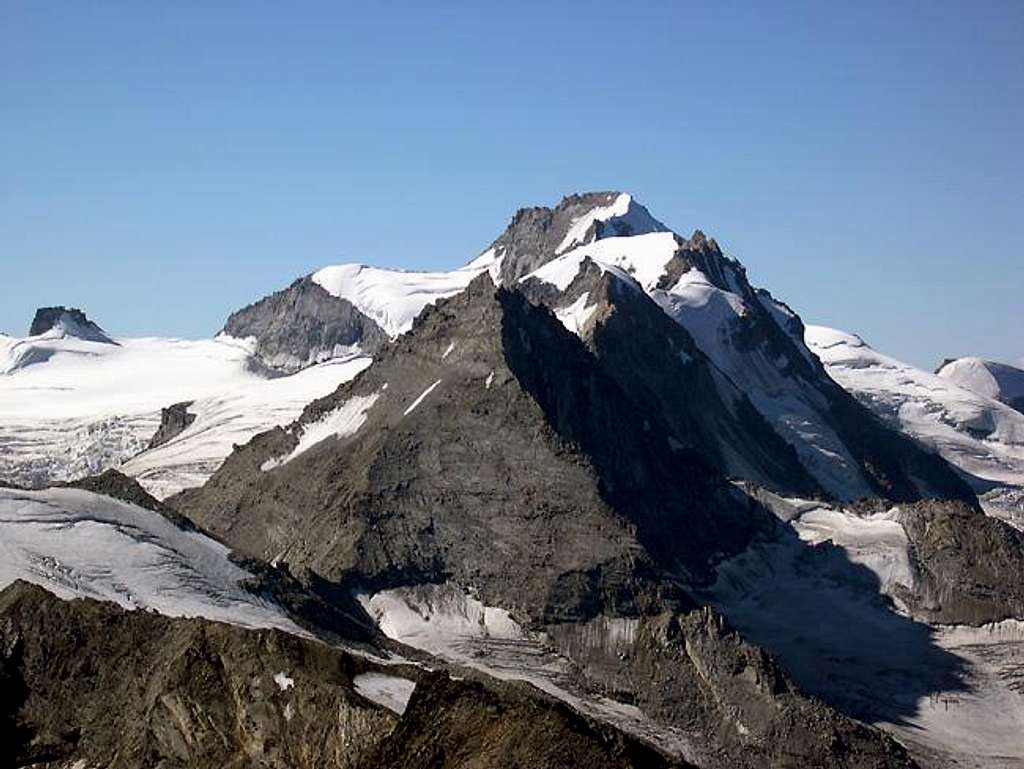  Southwards view of Herbetet <br>from the summit of Punta Rossa della Grivola