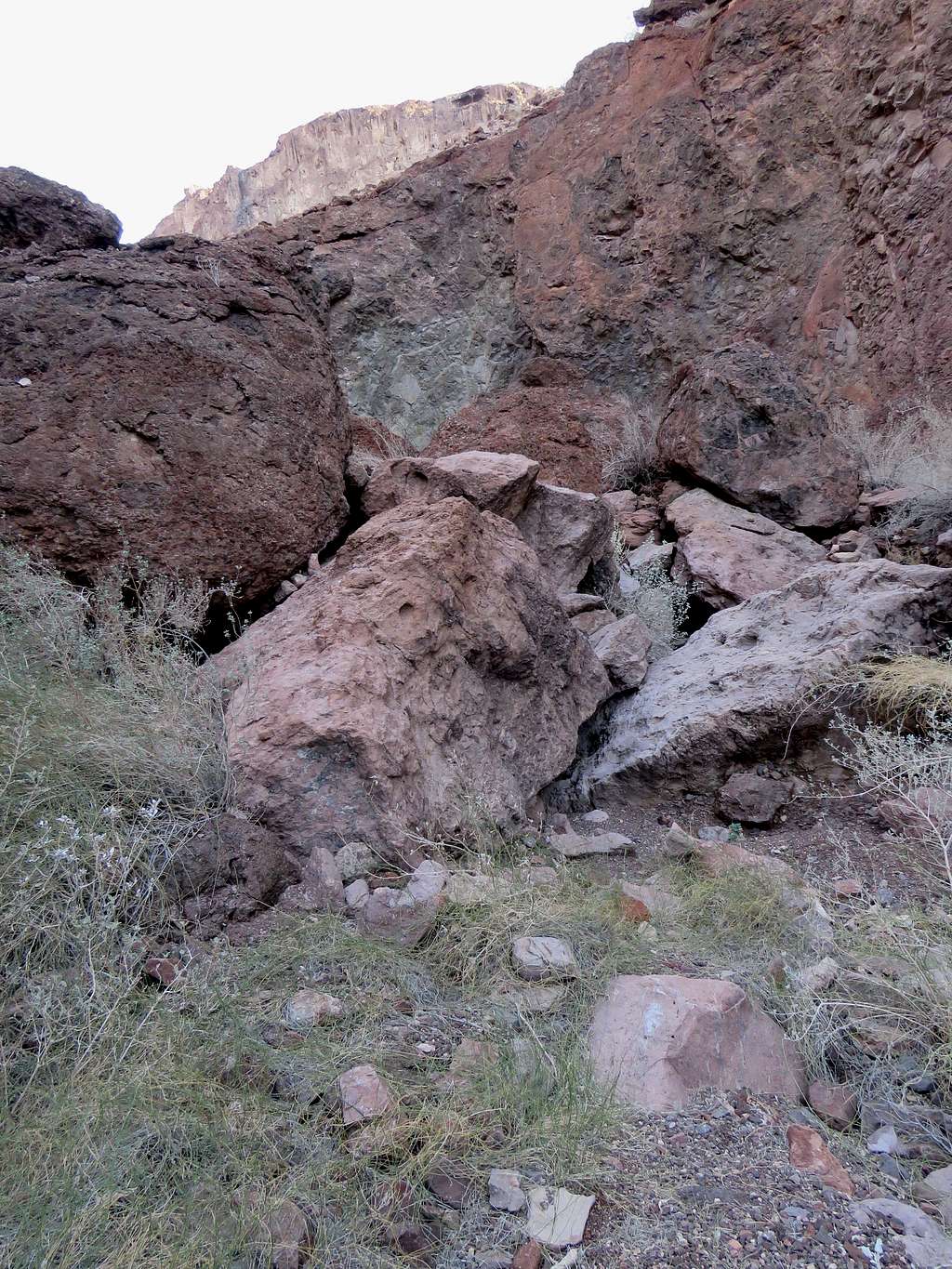 Inside Dead Burro Canyon