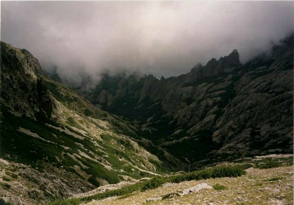 Agnone valley from Bocca di...