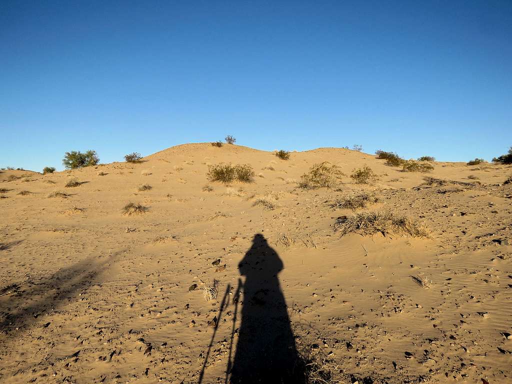 Sand dunes in Blankenship Valley