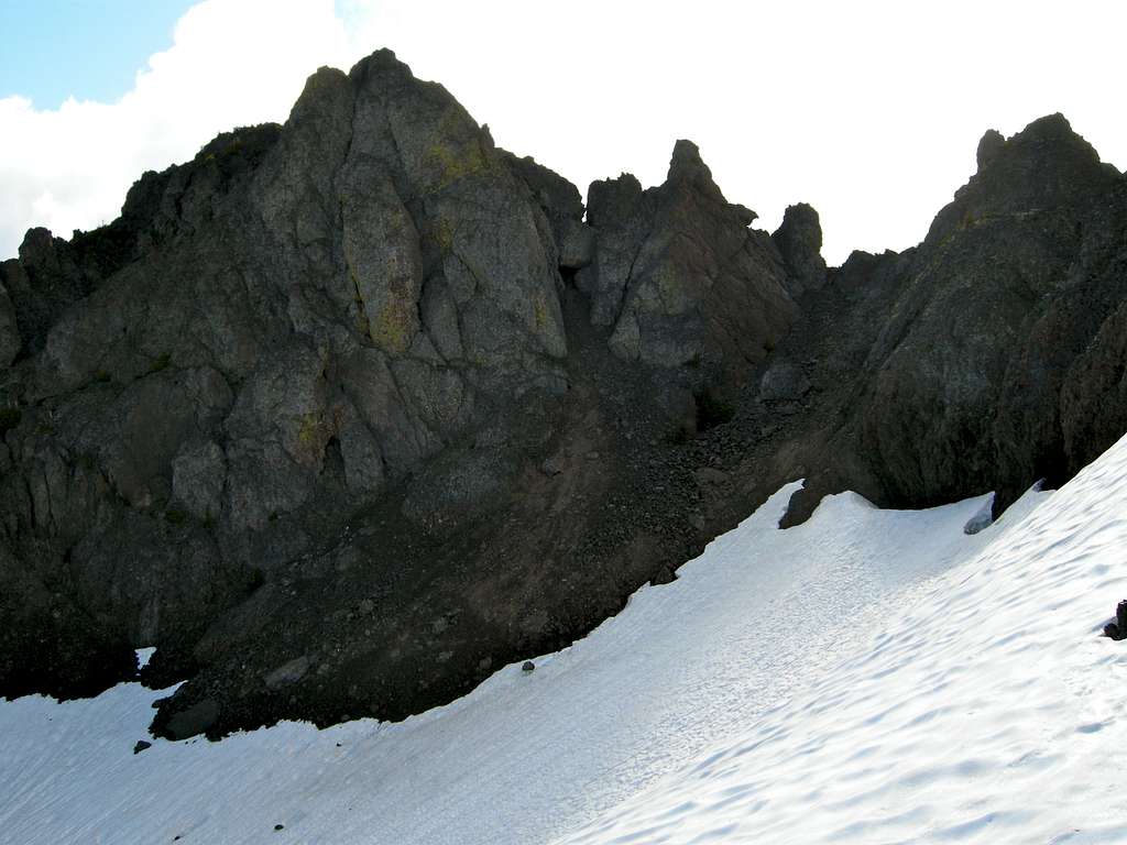 Upper Snowfield on Boulder Ridge