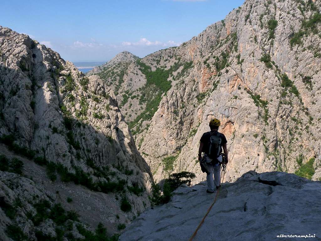 Scenery from the summit of Aniča Kuk Stup