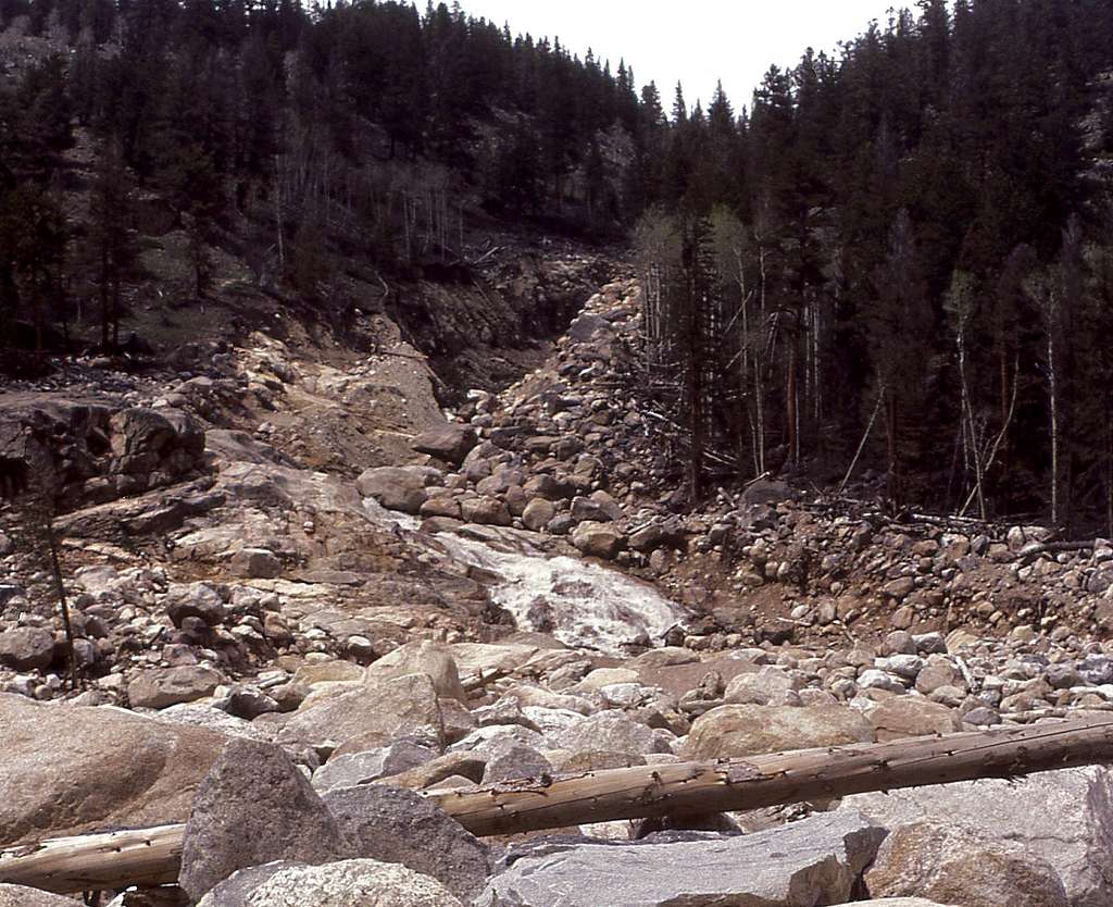 Roaring River after the flood