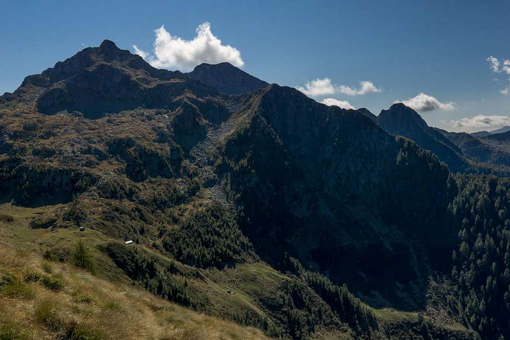 Monte Pedena (2398m), Monte Fioraro (2431m)