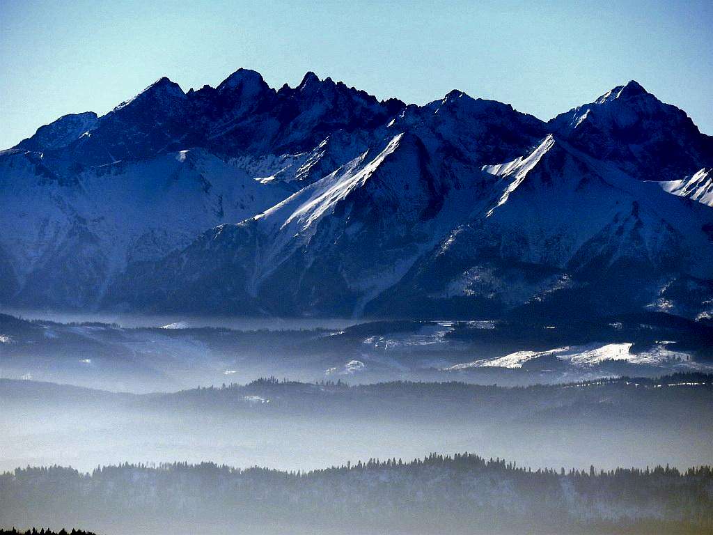 The most eastern part of Tatry